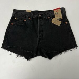 Black Levi’s 501 Original Shorts